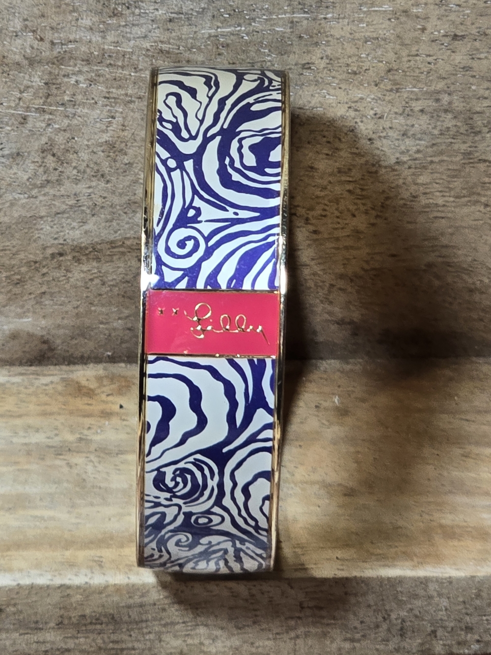 Lilly Pulitzer Limited Edition 2014 Enamel Bangle Bracelet 7.5 Inch